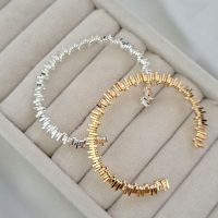 بنگل پیانویی خاویاری آبکاری رادیوم طلایی و نقره‌ای